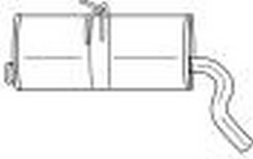 Silenziatore Circolare ø 100mm, Lunghezza 60 Cm - Foto 2