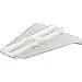 Mobile Home Parts Direct Drawer Track Guide, White Plastic (Single Pack)