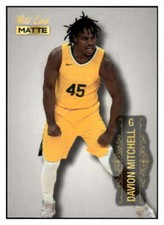 DAVION MITCHELL 2022 Wild Card Silver Matte #17 Kings NBA  ID:48164