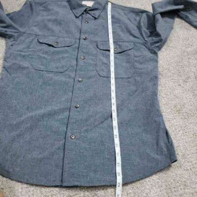 Chemise Filson C.C. Homme - XL Gris - 100% Coton - Vintage 90s - Chasse Pêche