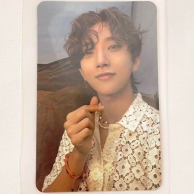 SEVENTEEN JOSHUA Face the Sun Official Photo card control shadow
