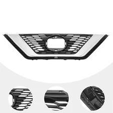 Front Grille Assembly Bumper Replacement for 2020 2021 Nissan Rogue Sport Chrome