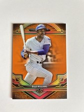 2021 Topps Triple Threads Baseball Billy Williams Amber 114/199 #194