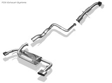  Edelstahl Duplex Racing-Auspuffanlage inkl. Kat u. Downpipe Opel Astra J OPC