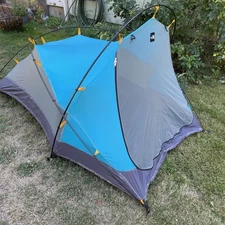 The North Face tadpole 2 Person Tent - Blue Grey W/ Rain Fly