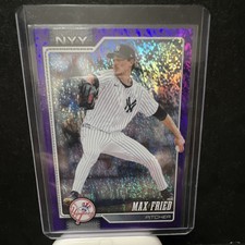 Topps 2026 Series 1 Max Fried #270 PURPLE holo FOIL /250 New York Yankees