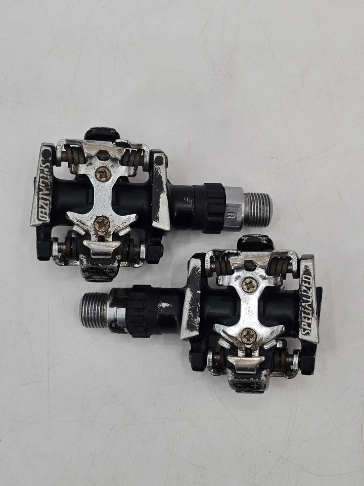 Vintage Specialized SPD Pedals Clipless MTB Dual Sided Black - Image 2 of 4