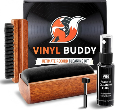 #ad #ad Ultimate 5 Piece Vinyl Record Cleaning Kit Includes: Record Cleaner – Velvet $35.90