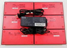 Lot Of 6 Lenovo ThinkPad 40AS USB-C Dock Gen2 Docking Stations w/90W Power AC's