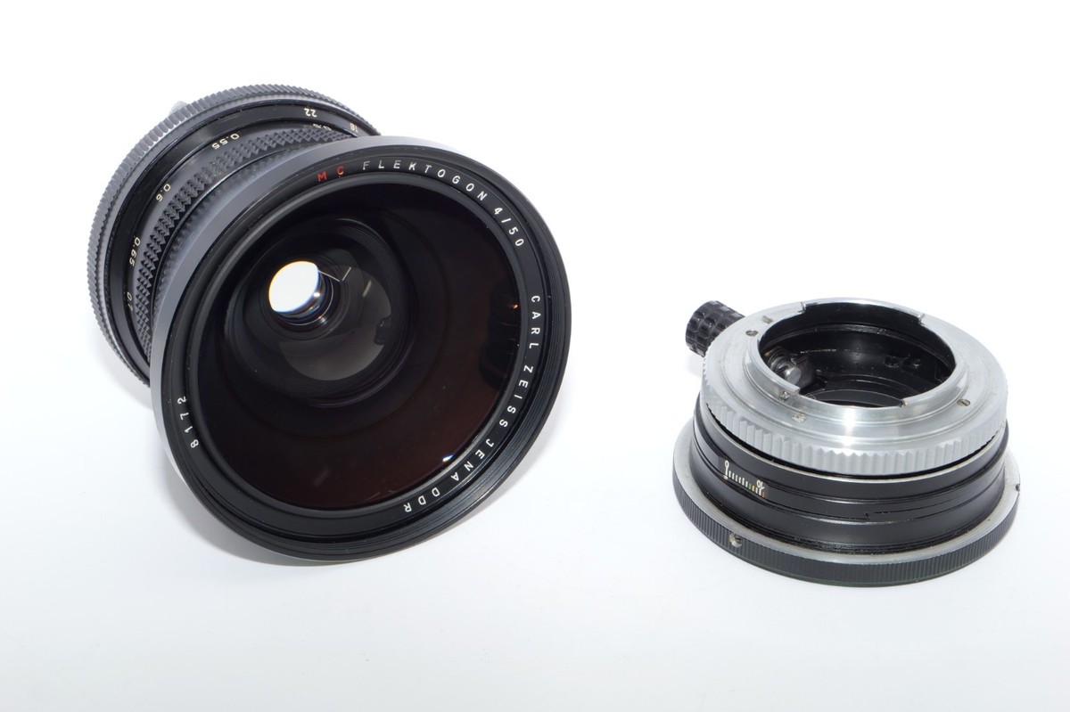 Carl Zeiss Jena Flektogon 50mm f4 Lens for Pentacon Six. Nikon F