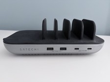 Satechi Desktop Dock 5 Multi-Device Charging Station Qi 2 USB C PD 2 USB A Ports