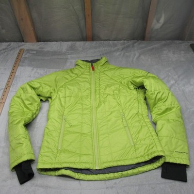Columbia Jacket Womens Medium Green Omni-Shield Puffer Lightweight Rain READ