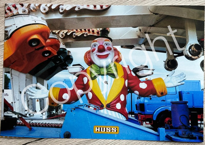 XXL Foto Karussell MAGIC Hohmann 1998 Huss - Modellbau Schausteller Kirmes