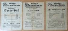 3x Nationaltheater Weimar 1937