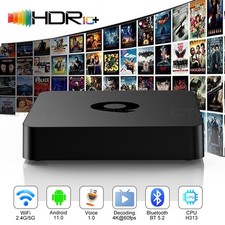 Smart TV BOX Android14 5G WIFI 4+128GB 8K HDR Quad Core Media Stream USB HDMI DE