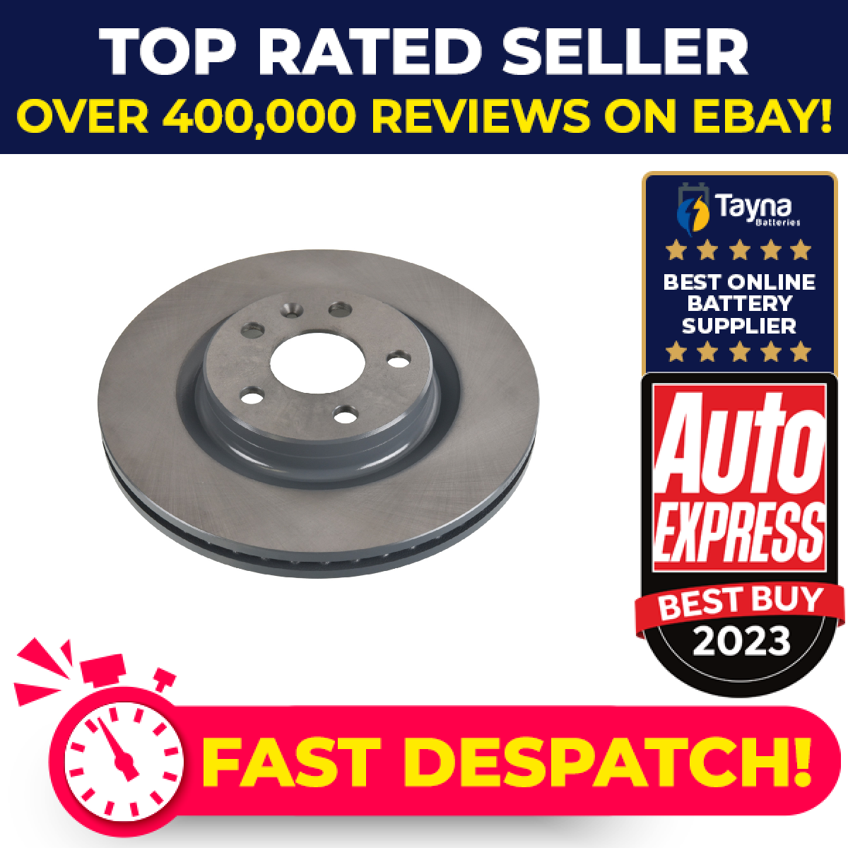 2x Brake Discs Pair Vented Front 296mm 107518 Febi Set 31471414 31471414SK1 New