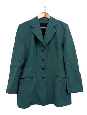 Klassischer Blazer Damen Blazer Gr. DE 40 waldgrün Casual-Look