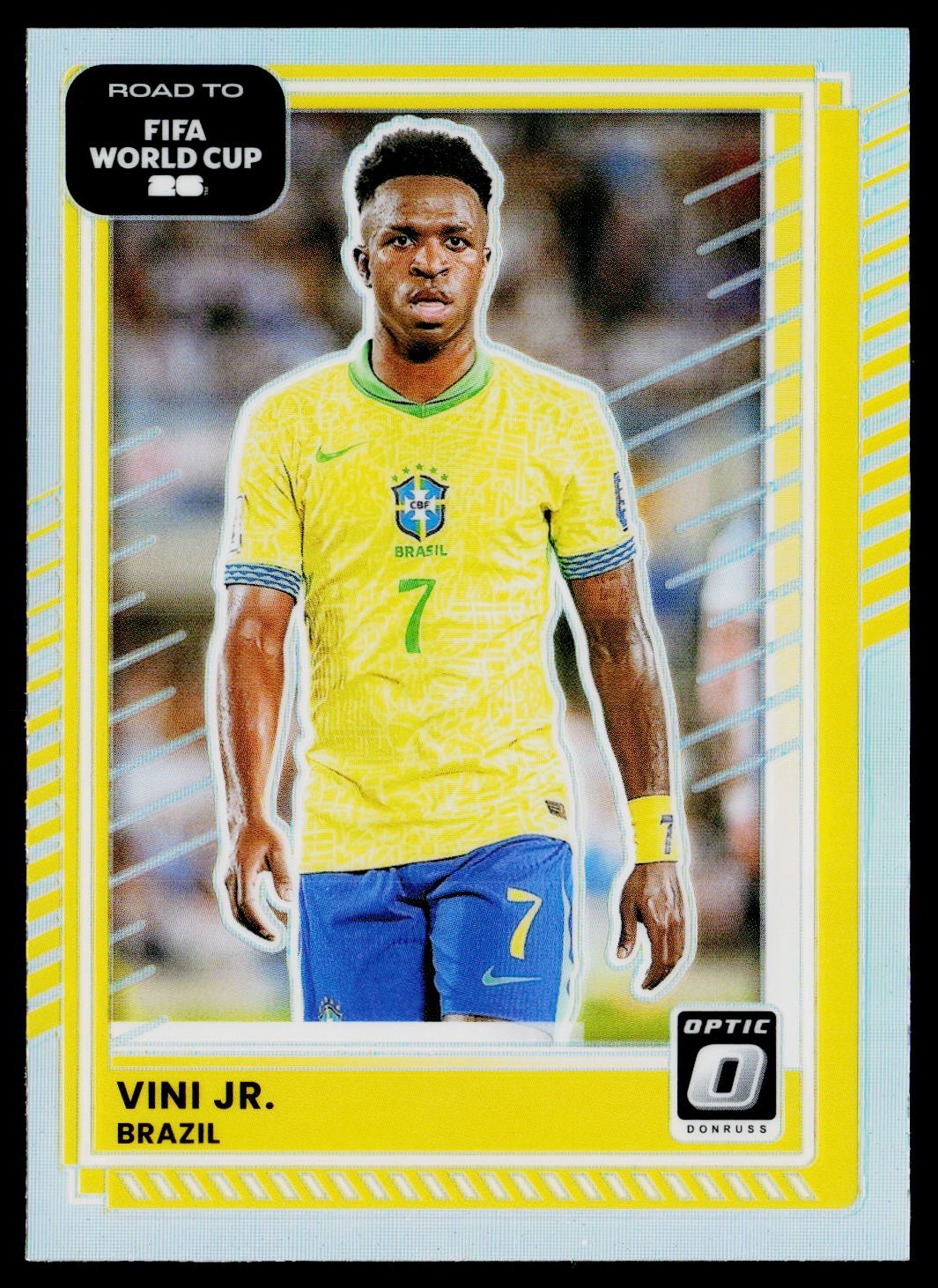 2025-26 Donruss Road to FIFA World Cup #179 Vini Jr. Optic Holo