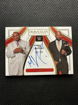 2023 PANINI IMMACULATE COLLECTION WWE PAST AND PRESENT AUTO /99 MVP #PP-MVP B462