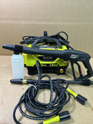 #ad #ad Ryobi RY141802VNM Electric Pressure Washer Yellow Black Z535 $69.00