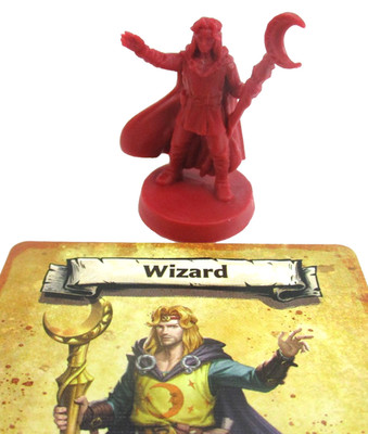 HeroQuest: WIZARD Mini & Card NEW!!