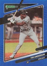 2021 Panini Donruss - TIM ANDERSON BLUE