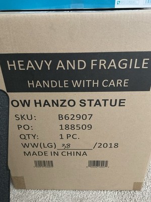Overwatch Shimada Hanzo Statue Figure Collector Sculpture Blizzard