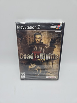 New! Dead To Rights II PS2 Playstation 2 Black Label.