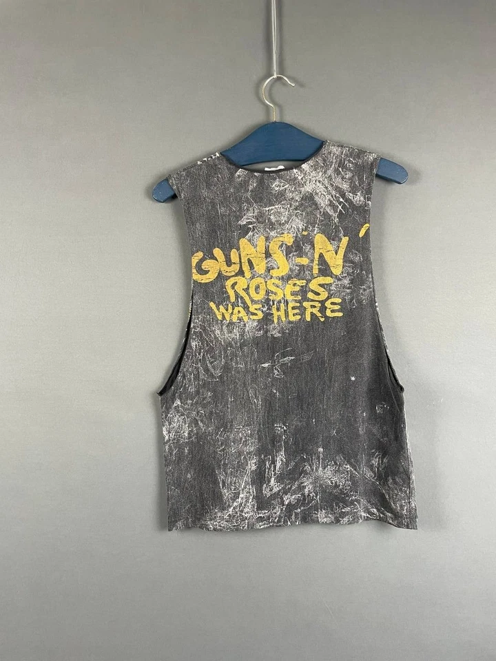 Camiseta sin mangas Guns N' Roses gris suéter cómodo sin mangas Foto 2 de 4