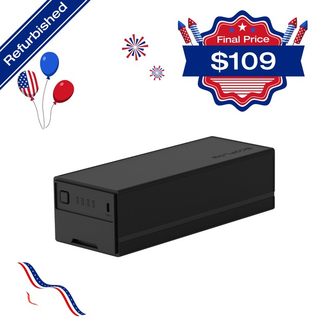 EcoFlow 298Wh Plug-in Battery for GLACIER Refrigerator, Used