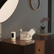 Indoor/Outdoor Power Adapter for Ring Stick up Cam Battery/Plug-In, Ring Spotlig