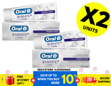 Oral-B 3D White Luxe Perfection Toothpaste 95g Teeth Whitening  X 2 