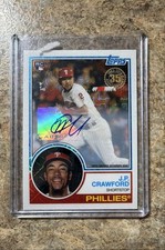 2018 Topps Baseball Silver Pack 1983 Chrome Promo Cards 38