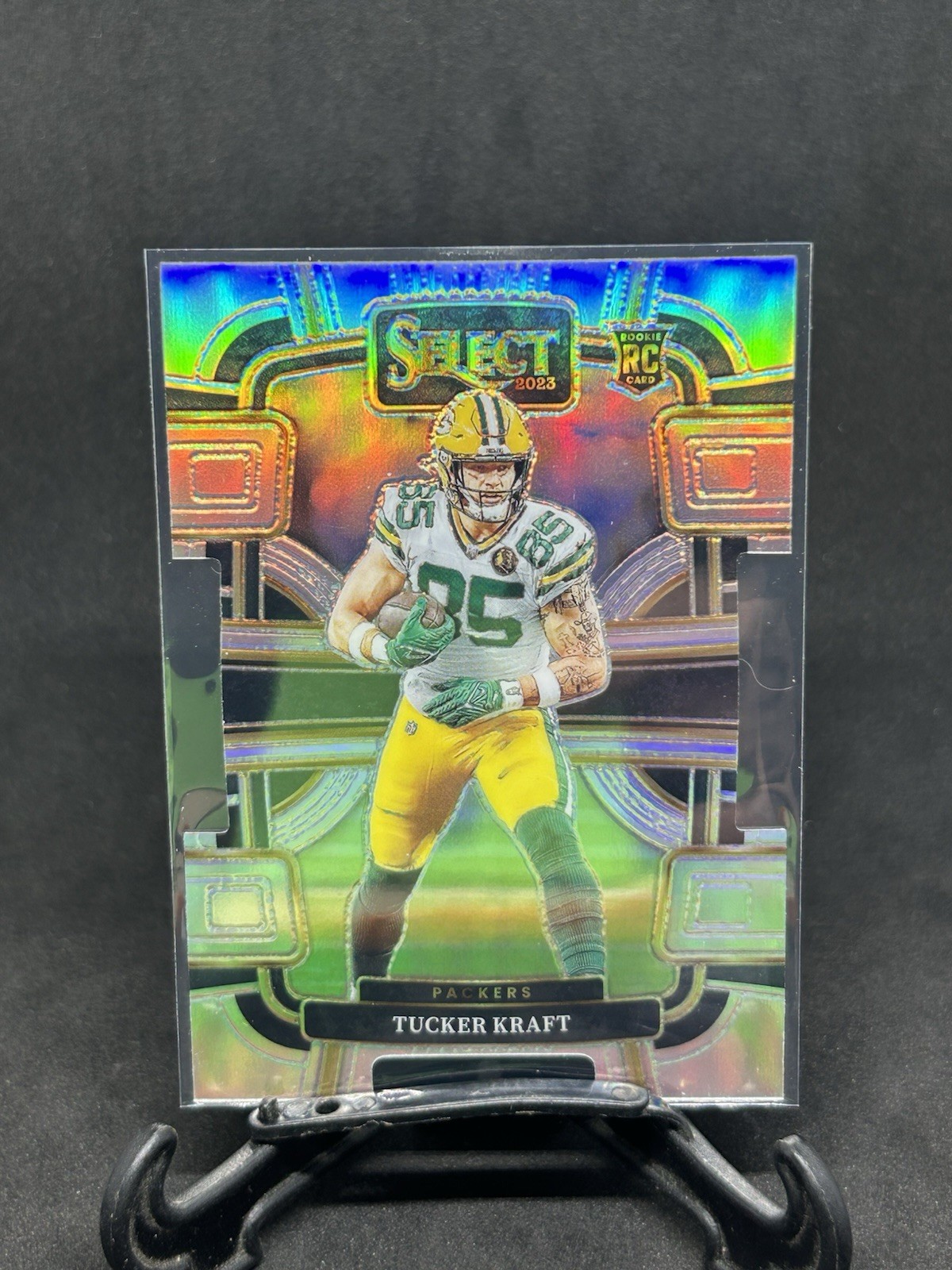 Tucker Kraft Silver Prizm Die-Cut #37