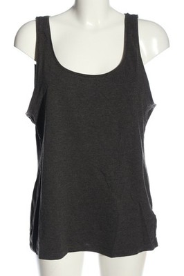 H&M BASIC Tanktop Damen Top Gr. DE 42 hellgrau Casual-Look
