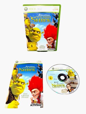Für Immer Shrek (Microsoft Xbox 360)   GUT   Komplett Mit Anleitung    VERSAND