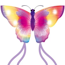 Large Butterfly Kite for Kids and Adults Easy to Fly Single Line String w/ Tail