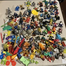 Mixed LOT of 50+ Fisher Price Imaginext Figures As Shown Castle Samurai More