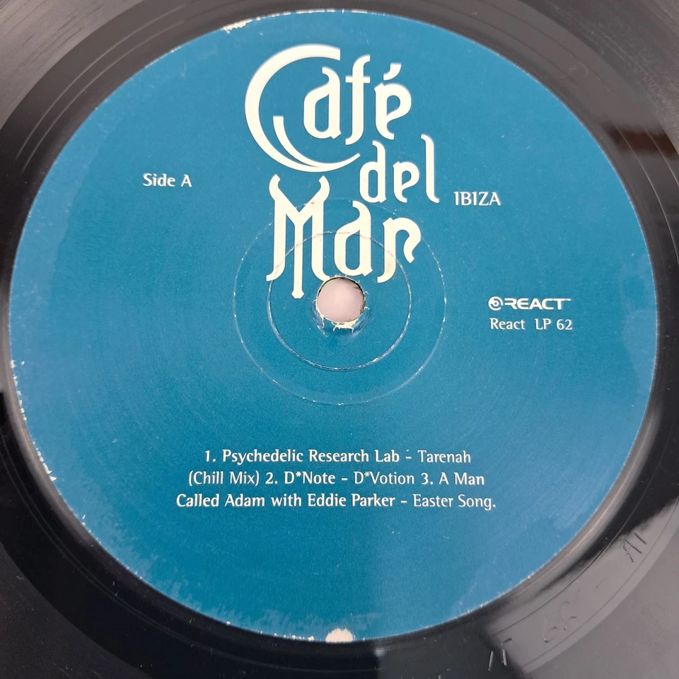 Cafe Del Mar Volume Dos Ibiza Double LP With Bonus 12" UK 1995 React LP 62 Foto 3 de 4
