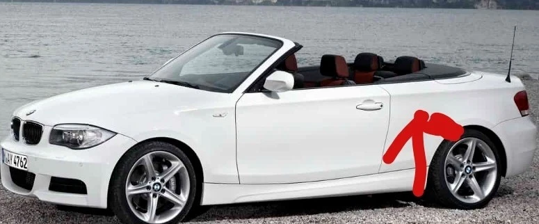 Regulador de ventana cuarto trasero izquierdo bmw 128i 135i 135si 2008-13 serie E88 1 Foto 3 de 4