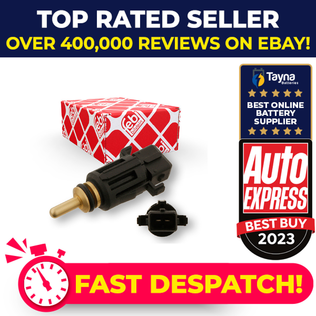 Coolant Temperature Sensor 30645 Febi Sender Transmitter 13621433077 MEK105210