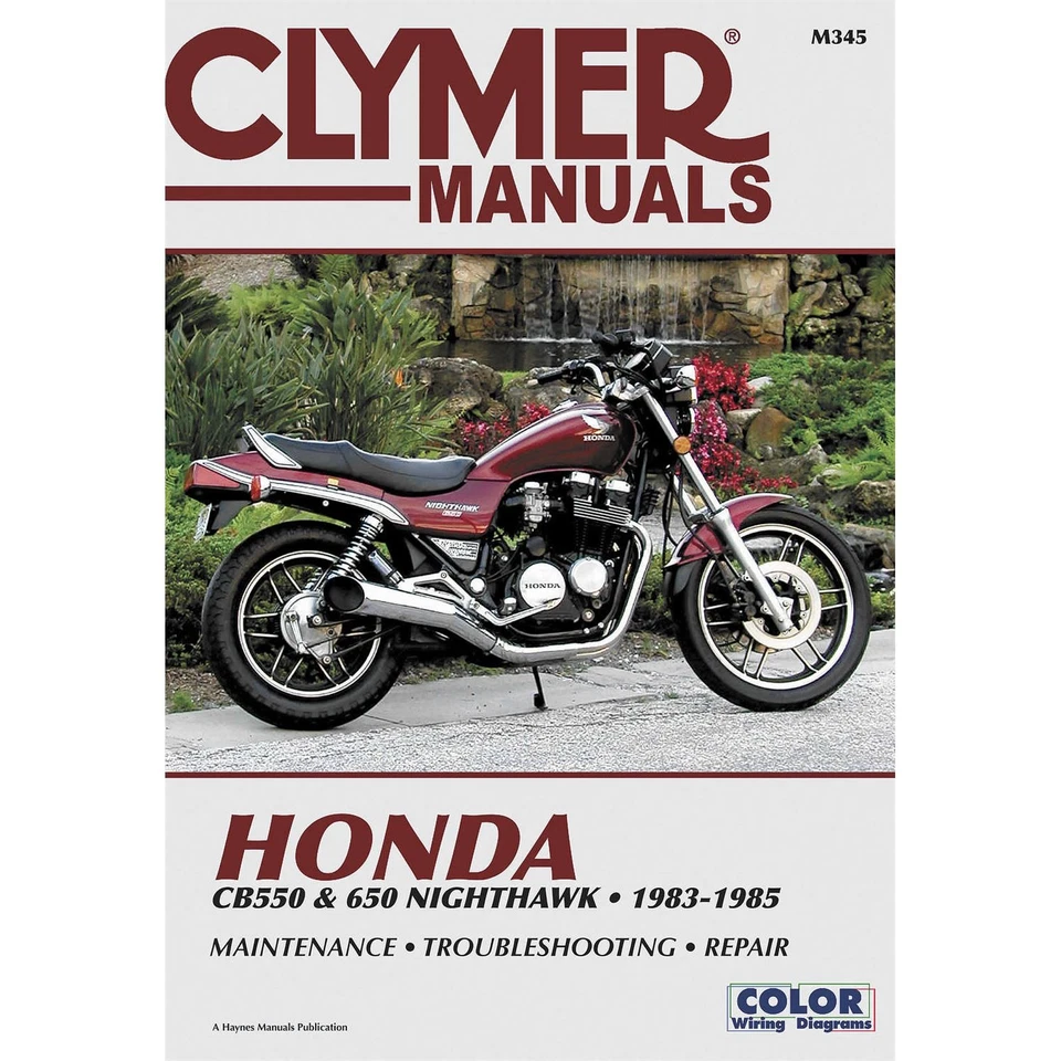 Manual Clymer para Honda CB550 + 650 CM345 Foto 2 de 4