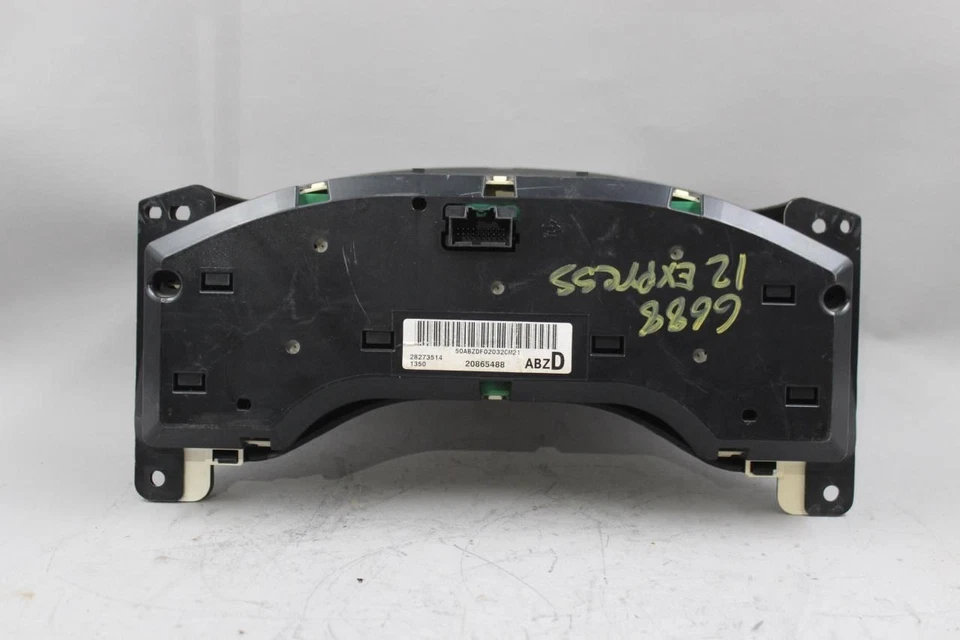 Speedometer Cluster US Market Fits 12 EXPRESS 2500 VAN 41783 Foto 2 de 3