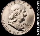 1962-D Franklin Half Dollar- Silver- Choice Gem Brilliant Uncirculated #K4030