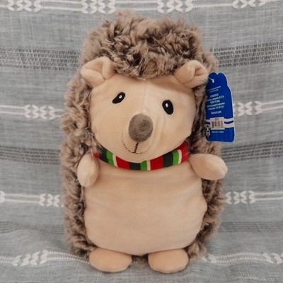  11'' Plush Hedgehog Rattles Crinkles Super Soft Stuffed Animal NEW