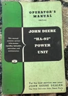 John Deere HA-92 Power Unit Operator's Manual FCCA25
