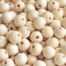 560 Pieces round Wooden Beads Unfinished Natural Wood Spacer Beads Wooden Loose