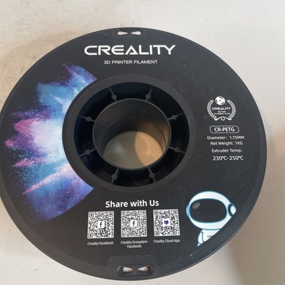 Creality 2.2lb Red PETG Filament for 3D Printer 1.75mm 1kg