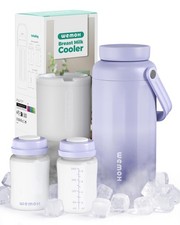 Breast Milk Cooler Bottle 12H IceCold, 24H Storage, TSA Approved, 18oz