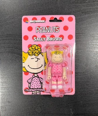Medicom 100% Bearbrick Peanuts Sally Brown Figure 2018 Original New Mint In Box